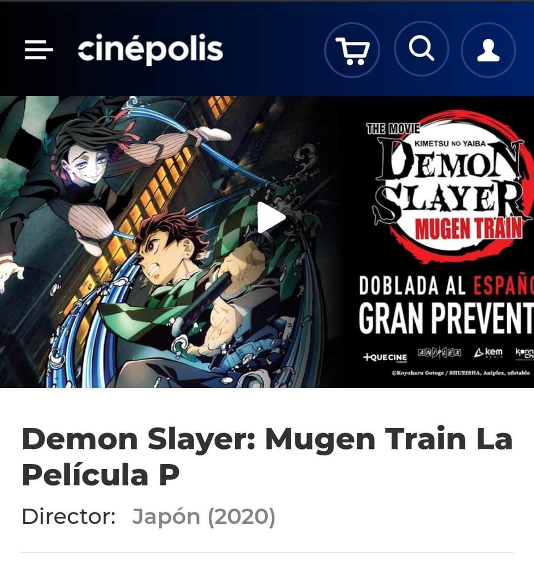 La película de Kimetsu no Yaiba ya cuenta con doblaje al español latino