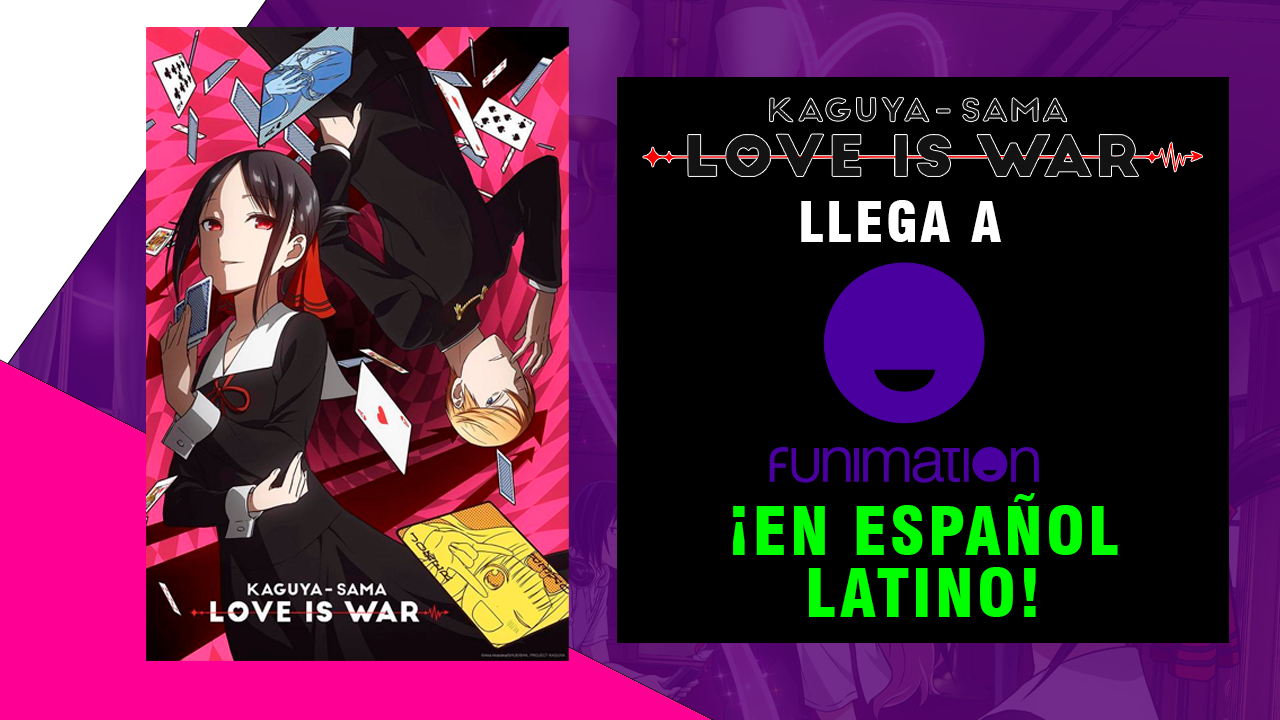 Kaguya-sama: Love is War estará disponible con doblaje latino en  Funimation - FUNiAnime LA