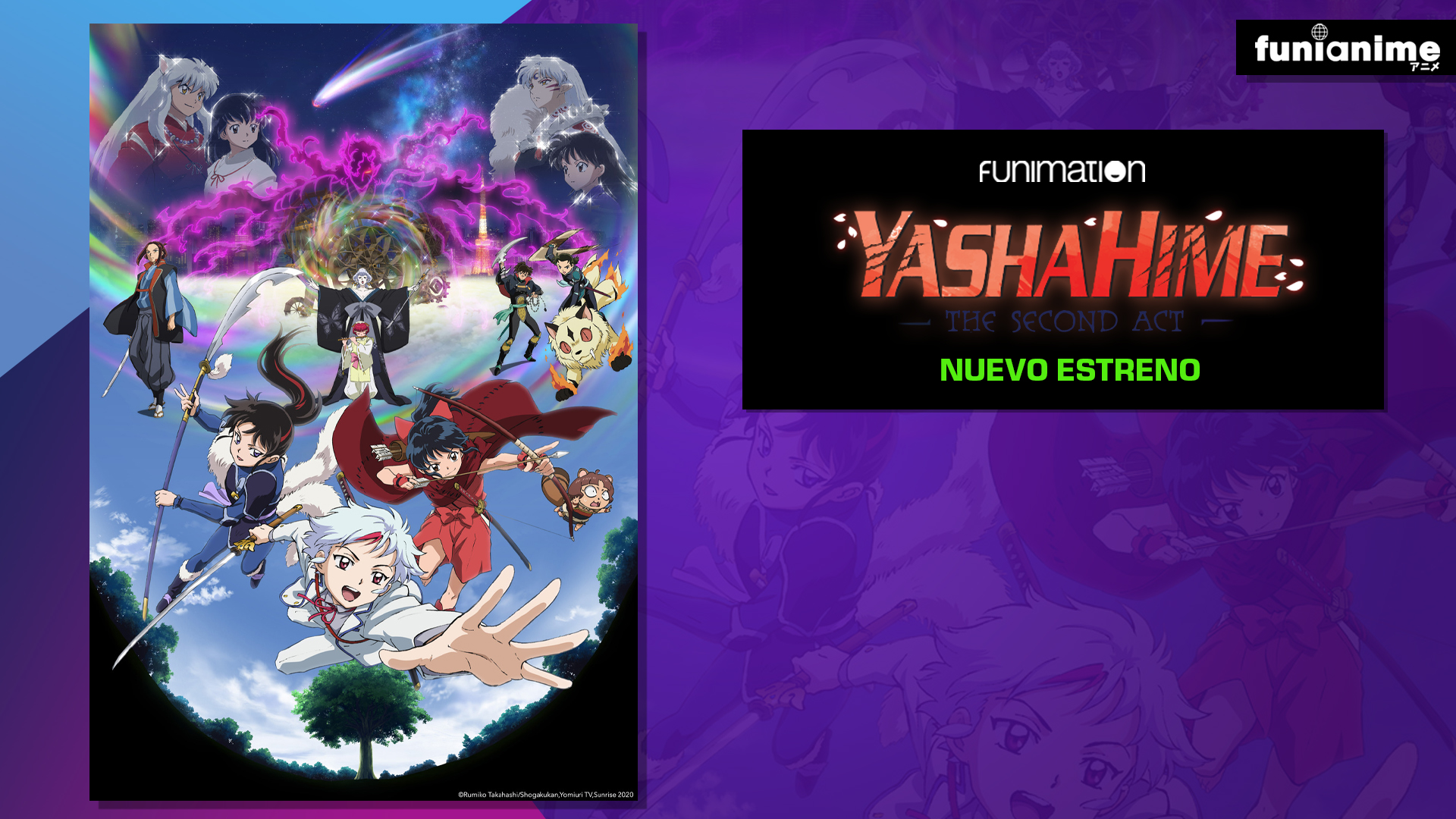 Hanyo no Yashahime 2 tendrá una emisión SimulDub en Funimation