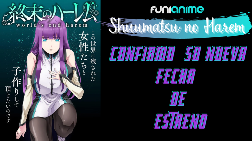 El anime Shuumatsu no Harem revela un nuevo visual