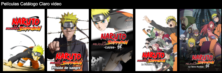 Naruto: Claro Video estrena las dos películas faltantes con doblaje latino  – ANMTV