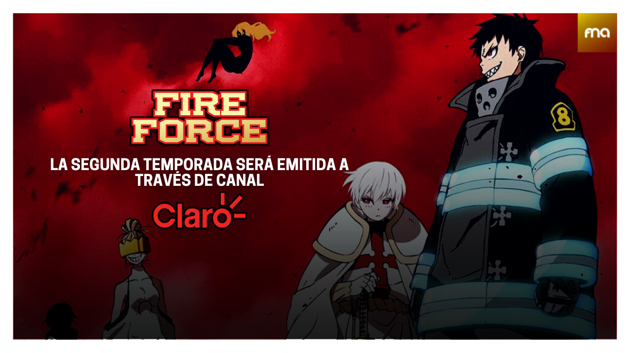 El doblaje de la segunda temporada de Fire Force ya tiene fecha de estreno