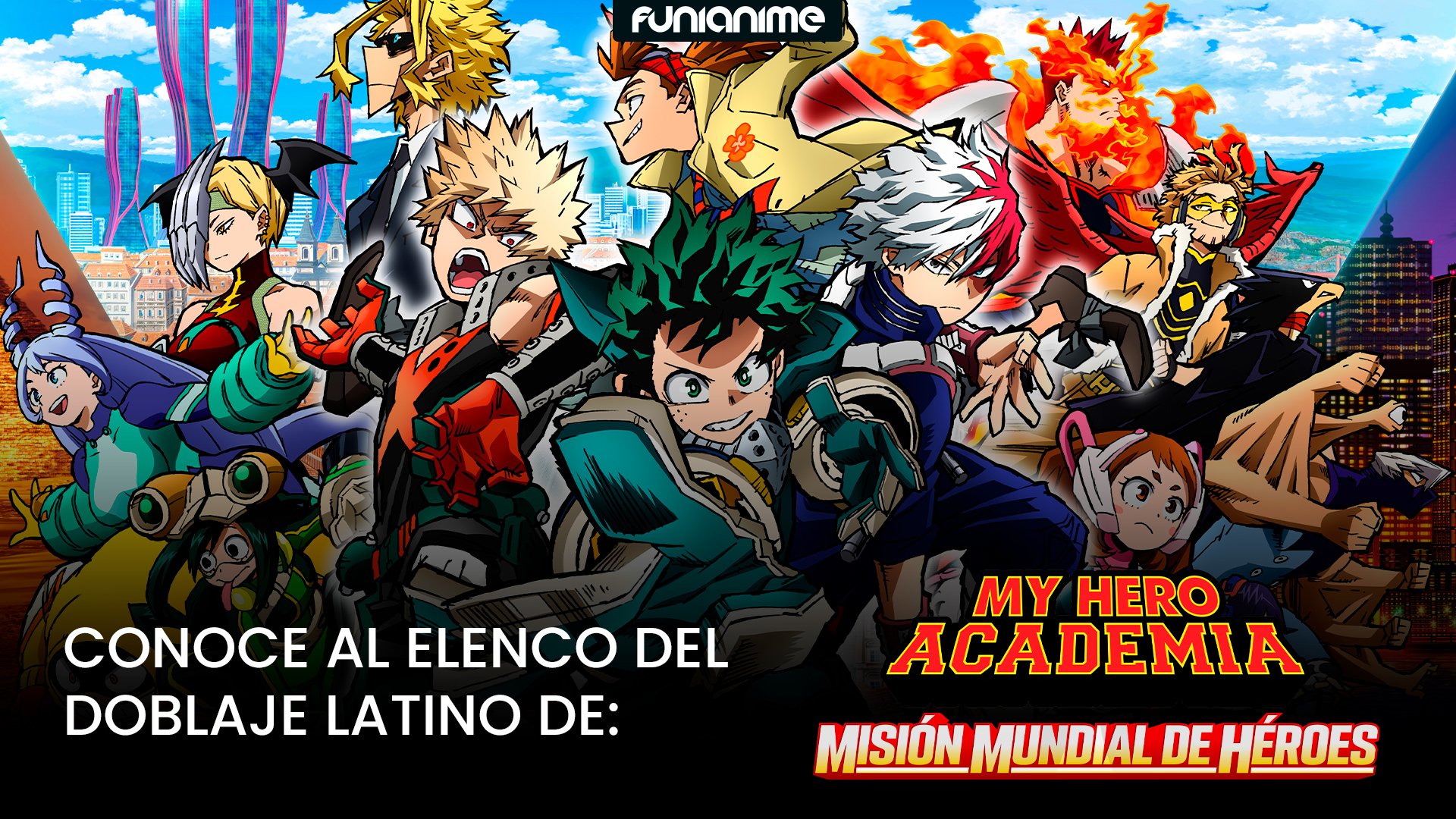 My Hero Academia (franquicia), Doblaje Wiki