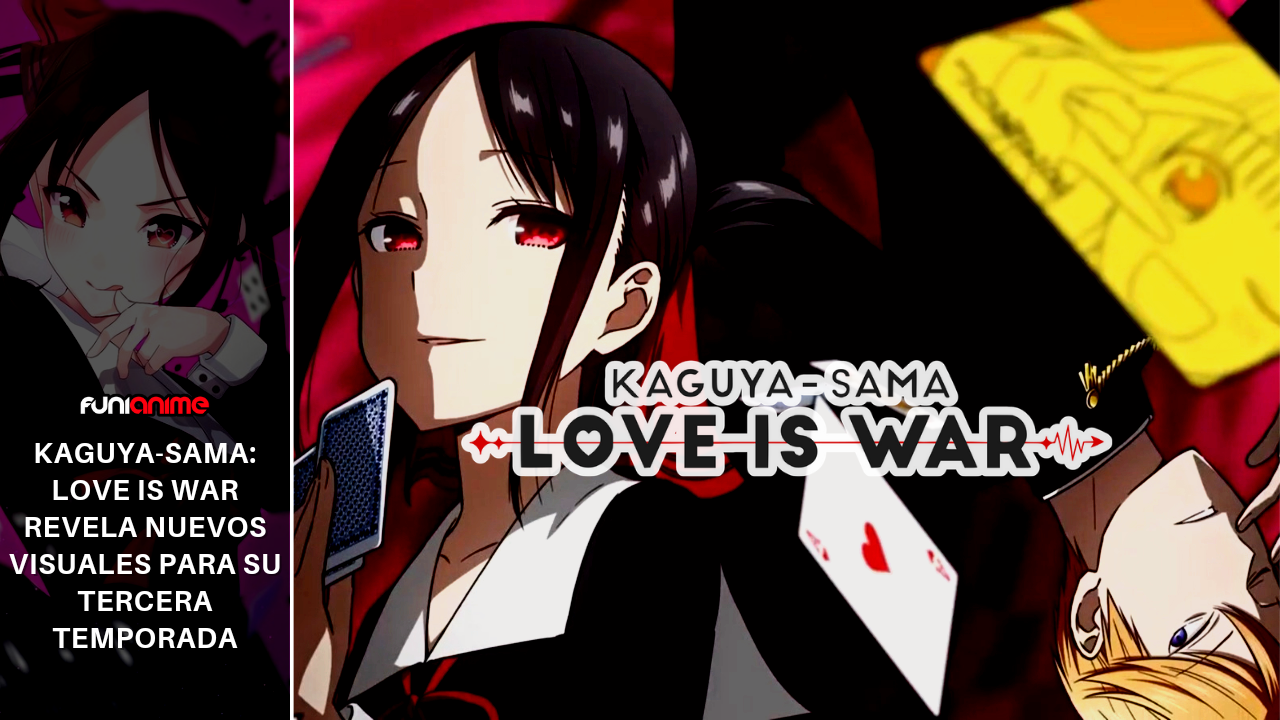 Kaguya-sama revela nuevo visual de su tercera temporada