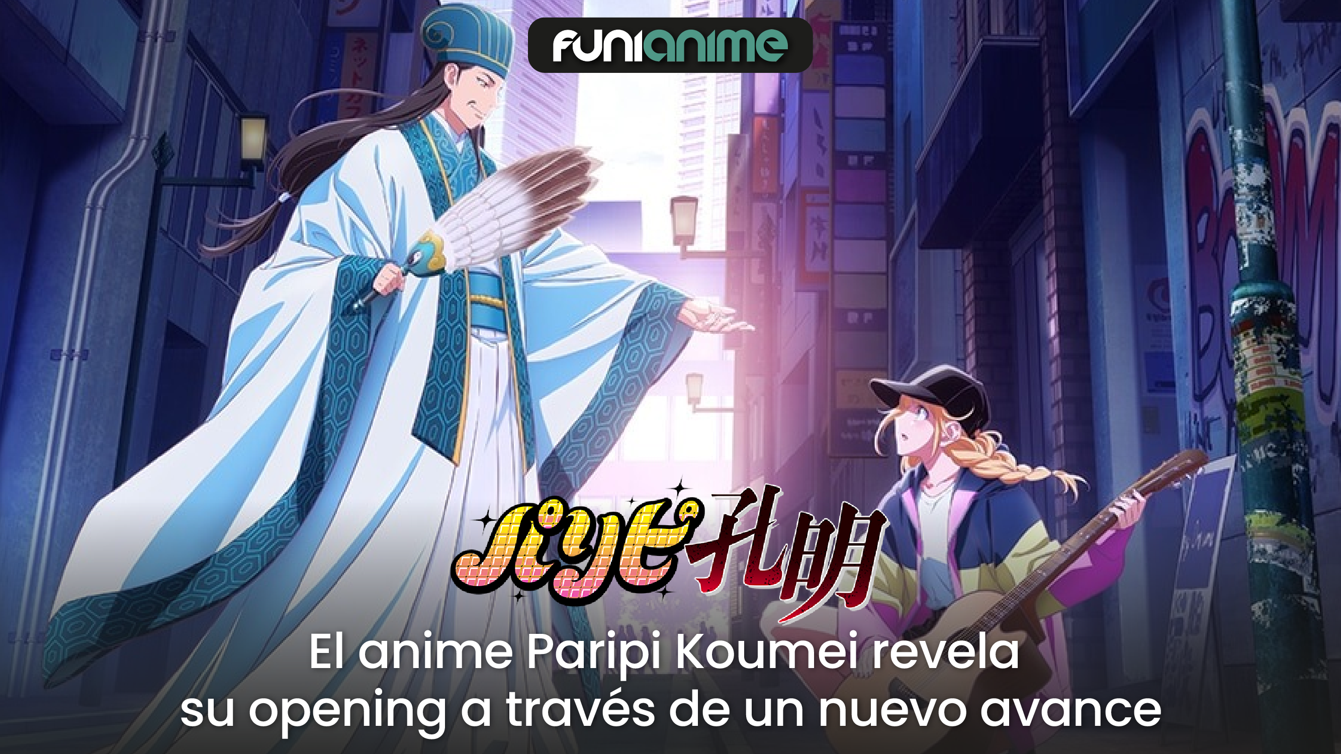 El anime Paripi Koumei confirmó su fecha de estreno - FUNiAnime LA