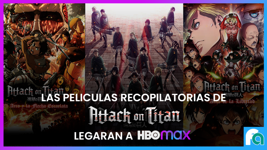 Las 3 películas recopilatorias de Attack on Titan llegarán a HBO Max - Does Hbo Max Have Attack On Titan