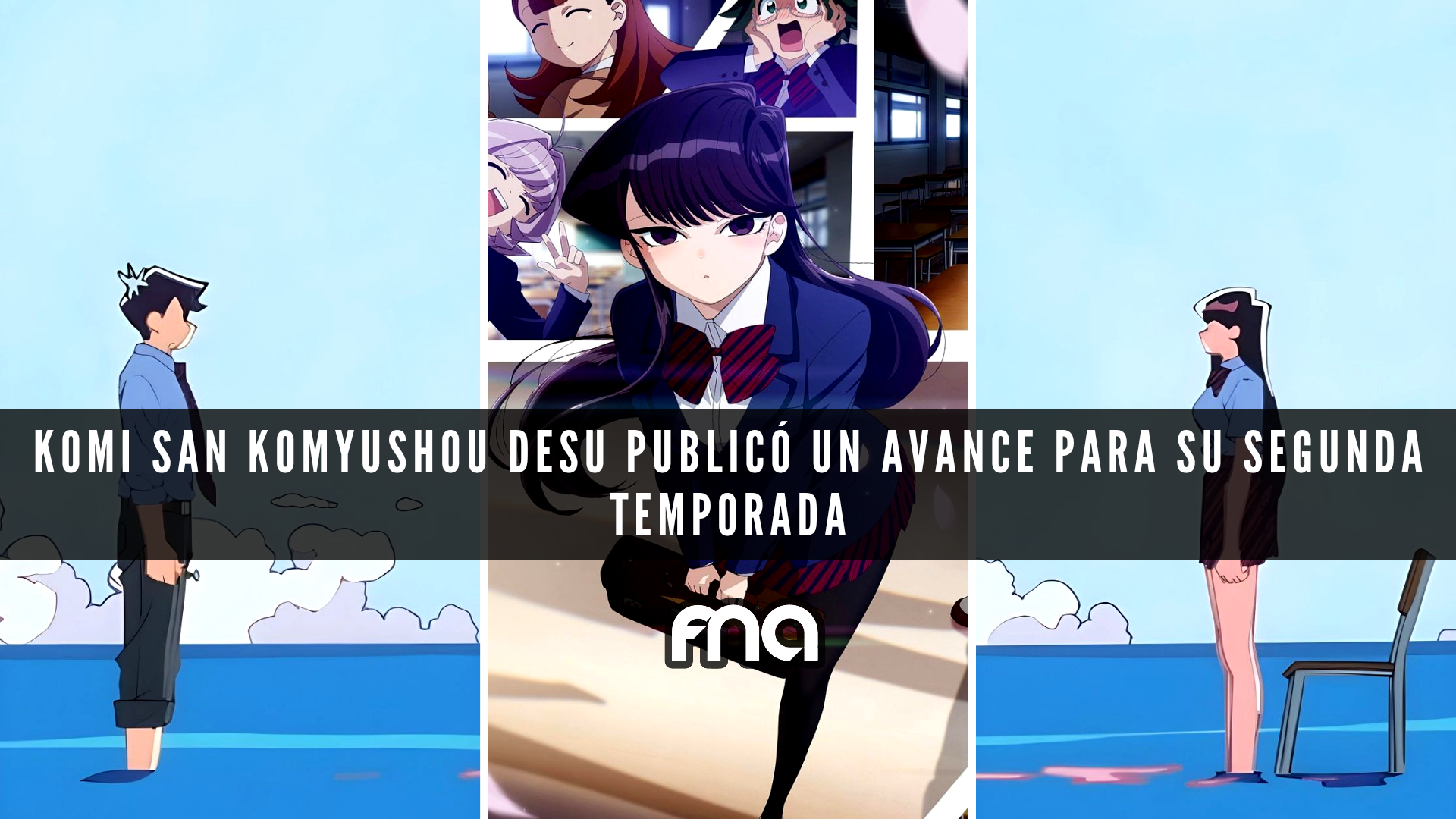 La segunda temporada de Komi-san wa Komyushou Desu confirmó su fecha de  estreno