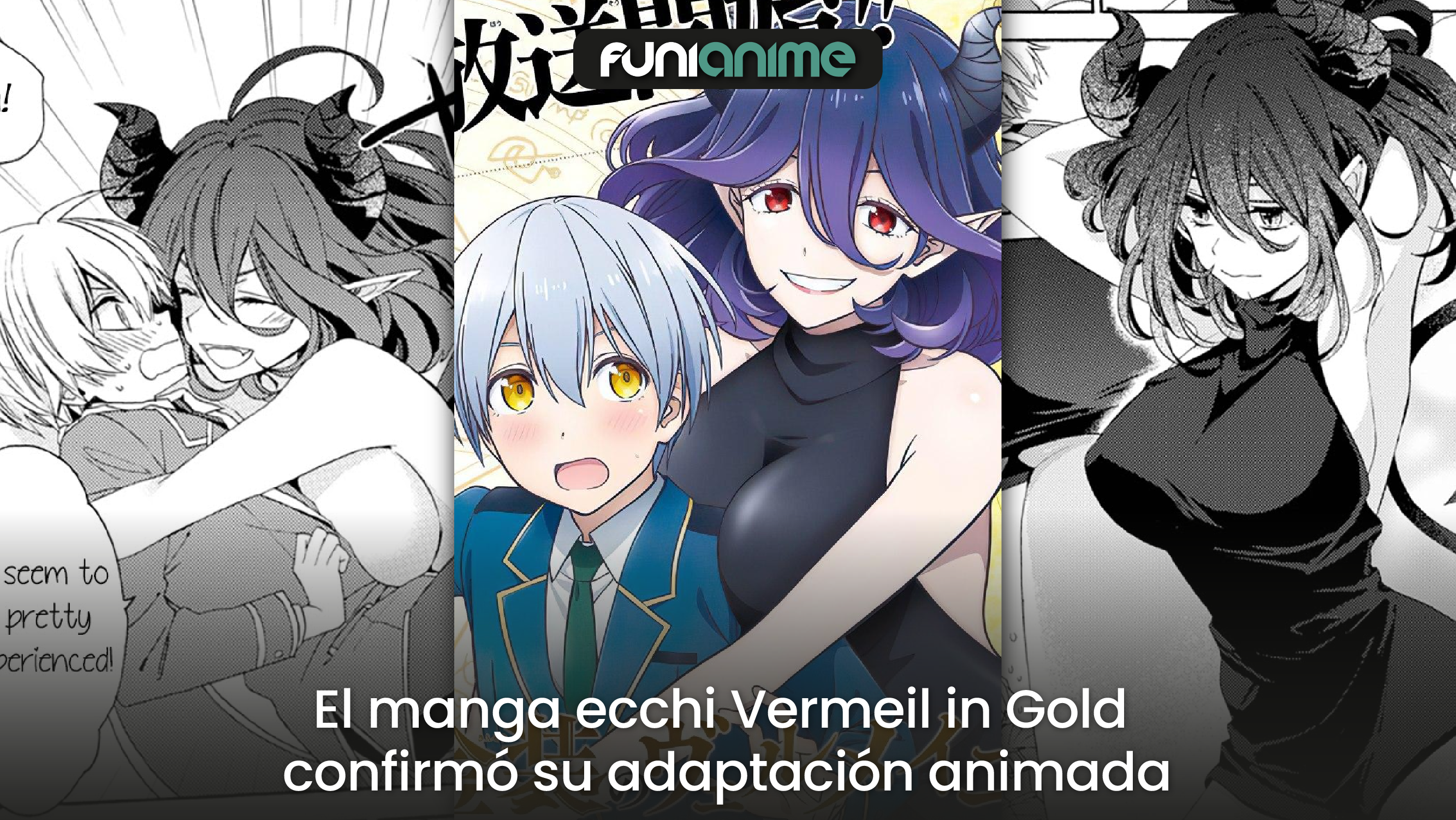 El manga ecchi Kinsou no Vermeil tendrá una adaptación al anime