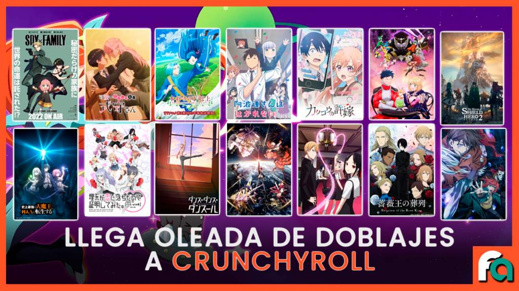 Crunchyroll anuncia os Simuldubs da Temporada de Primavera