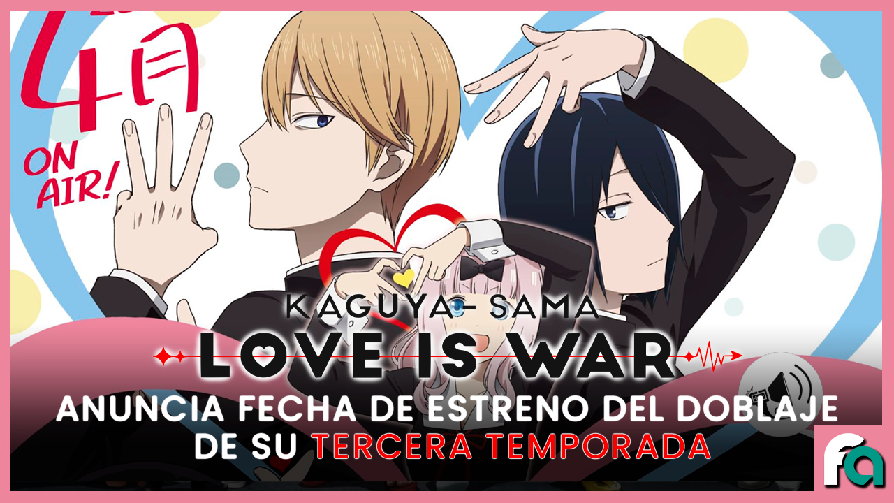 Kaguya-sama: Love Is War tendrá doblaje al español latino - TVLaint