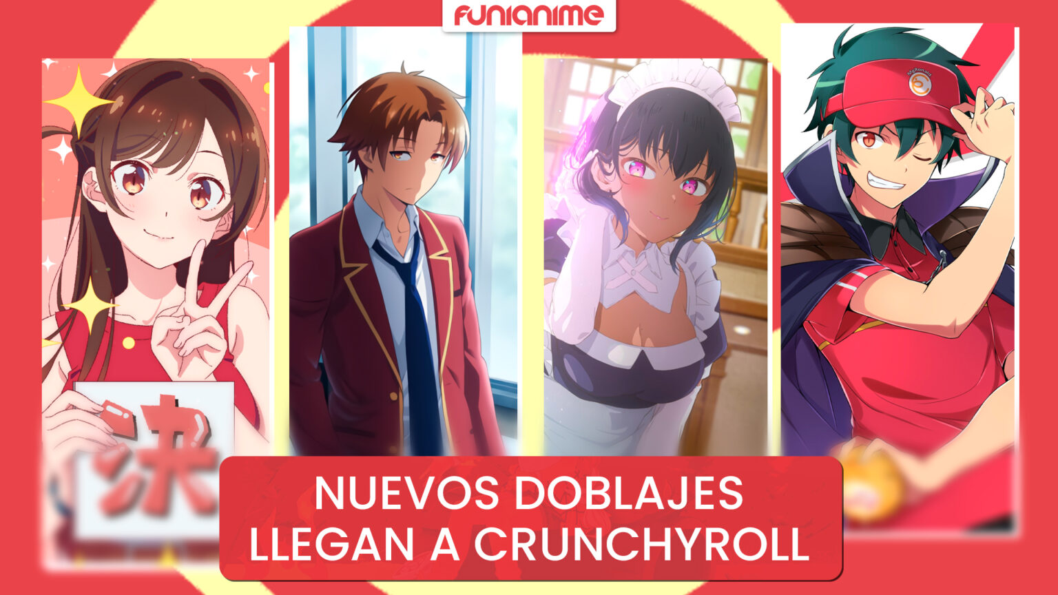 Crunchyroll confirmó sus simuldubs para esta temporada de Verano FUNiAnime LA