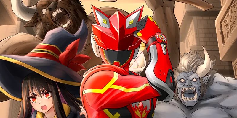 The Red Ranger Becomes an Adventurer in Another World